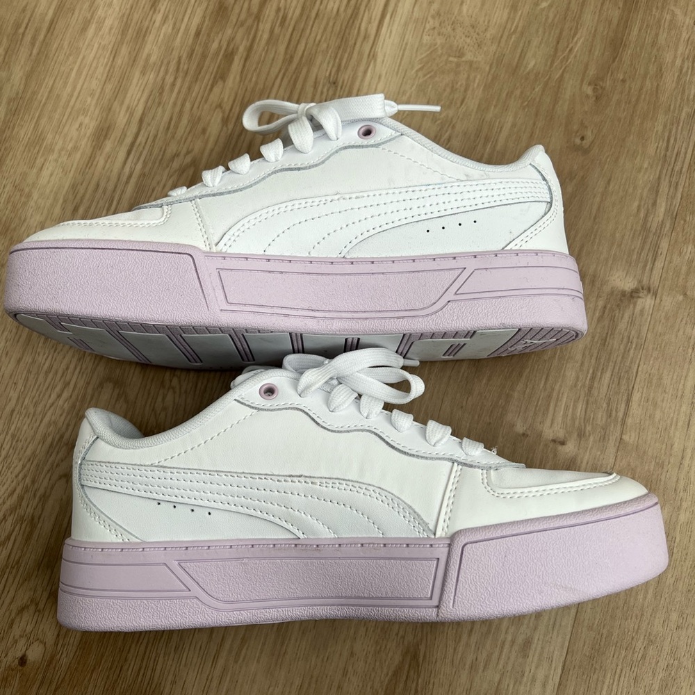 Puma White Athletic Sneakers